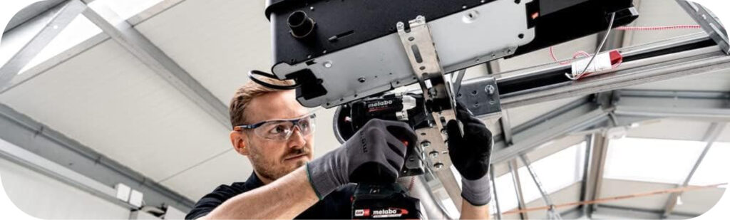 Utilisation d'une boulonneuse à choc Metabo