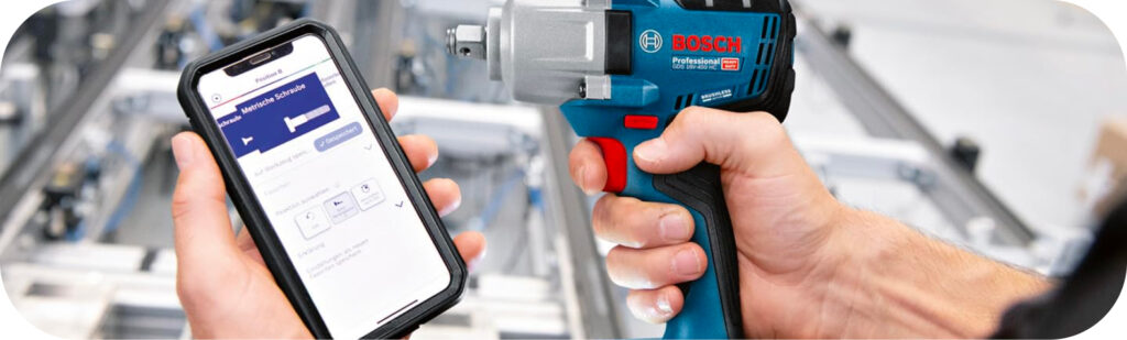 Application Toolbox de la marque Bosch